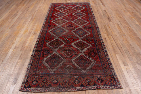 Antique Oushak Runner Rug (4' x 10')